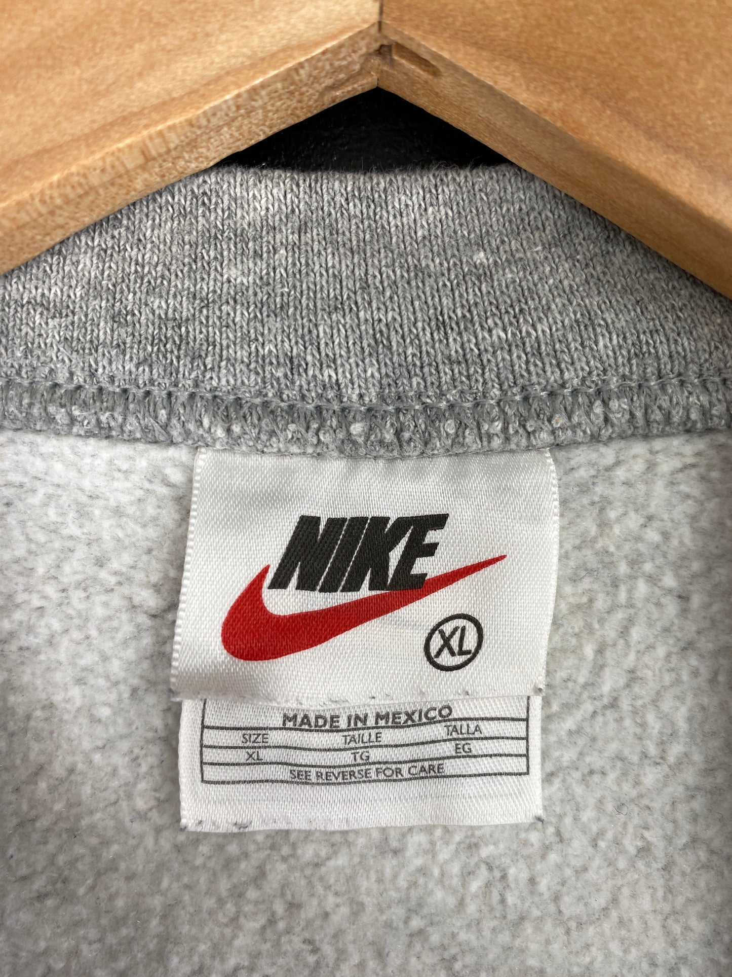 90’s NIKE MINI SWOOSH Size XL Vintage Sweat-Shirts / G3986S