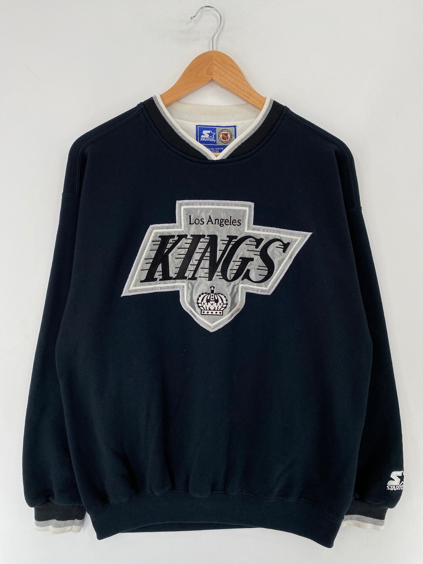 90’s STARTER X KINGS Size M NHL Sweat-Shirt / G528S