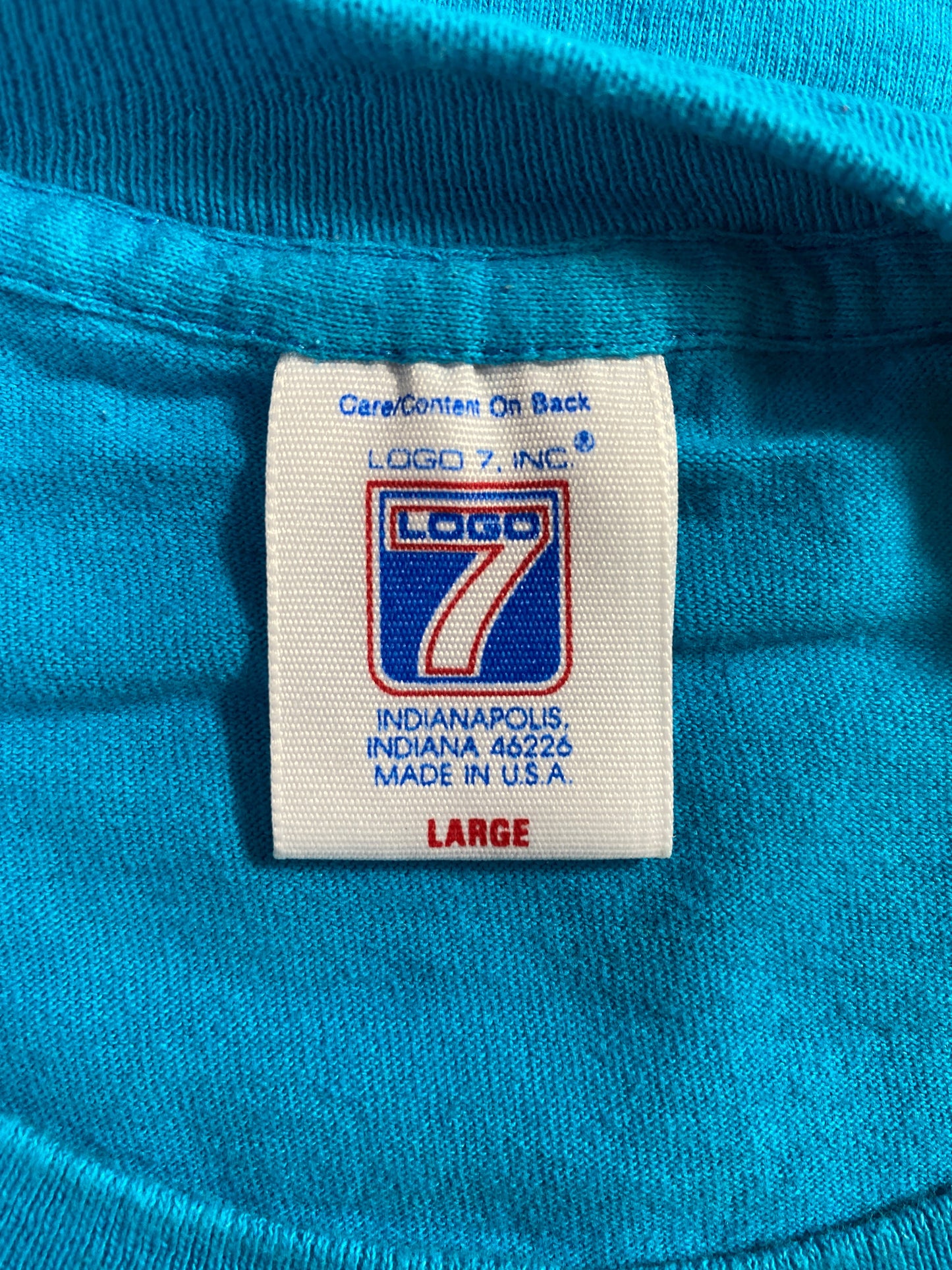 1995 SUPER BOWL XXX Made in USA Size L Vintage NFL T-shirt / E8540T