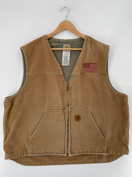 Vintage CARHARTT Size XXL Vest / E6967J