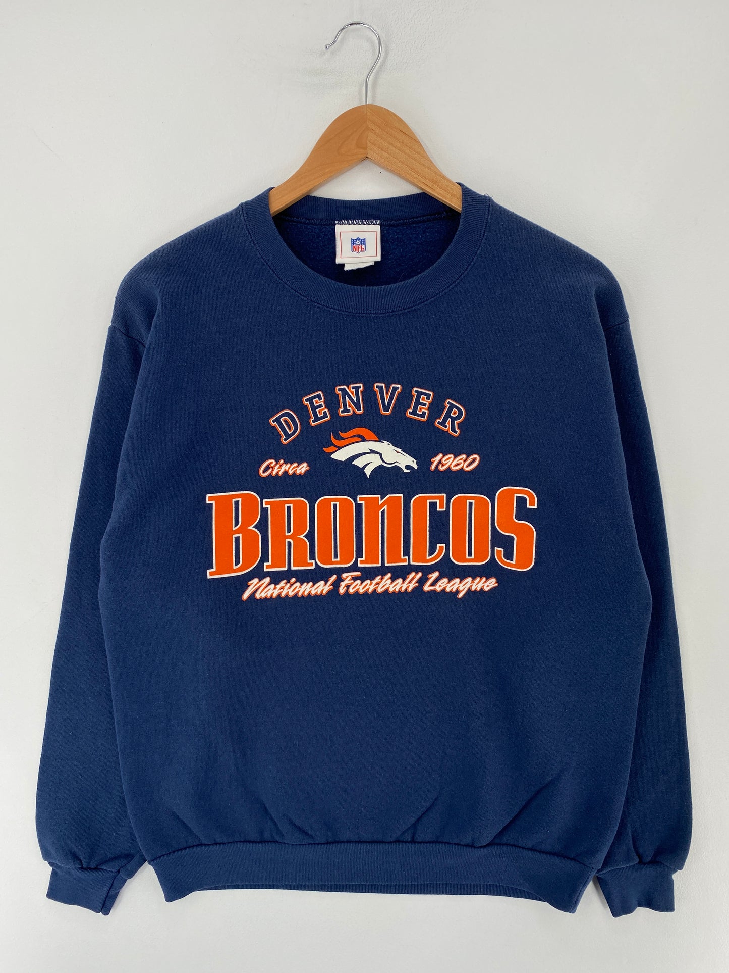 00’ DENVER BRONCOS Size M NFL Sweat-Shirt / E8513S