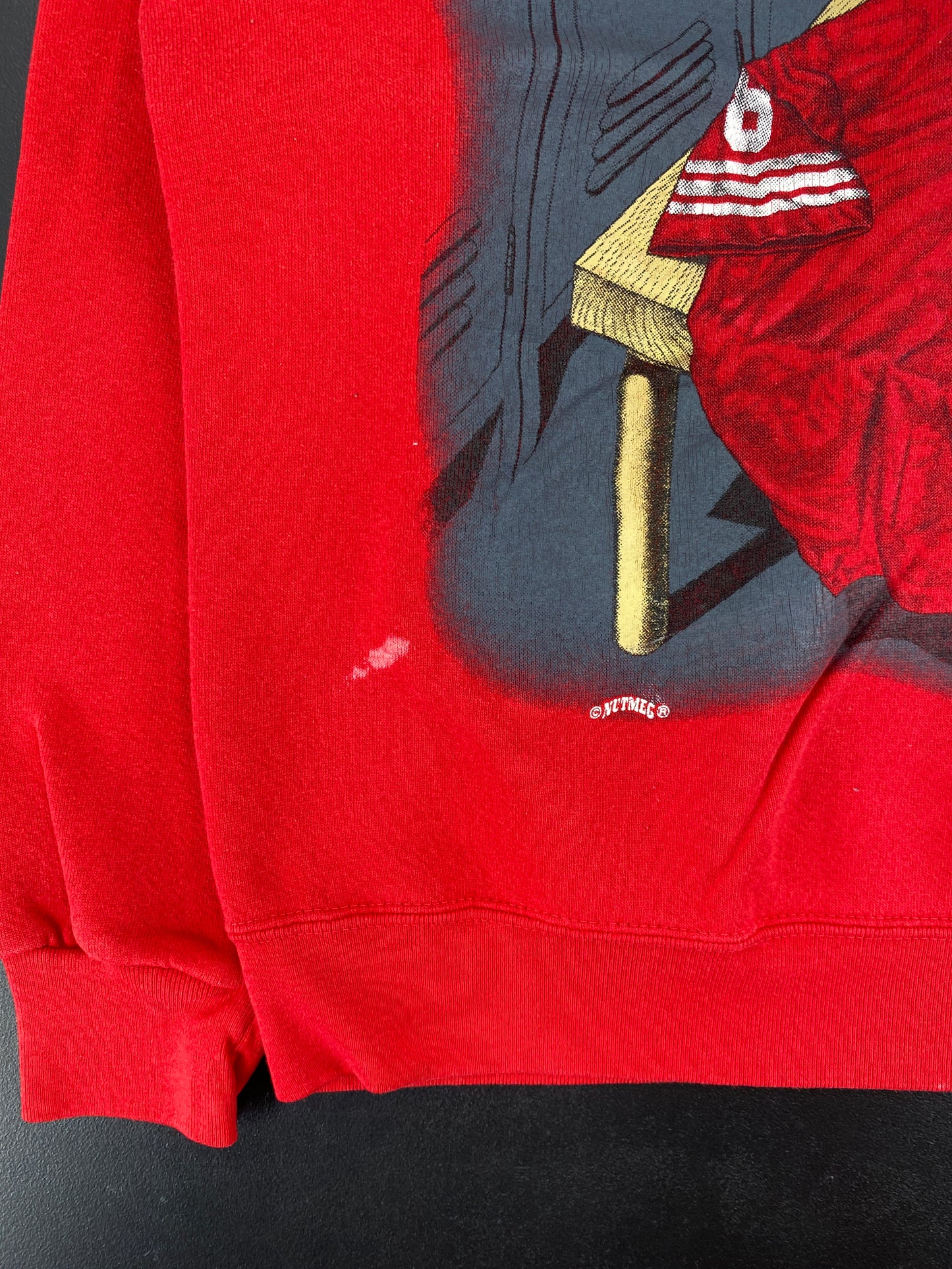 1994 49ERS Size No Tag (Approx.L) NFL Sweat-shirt / E9208S