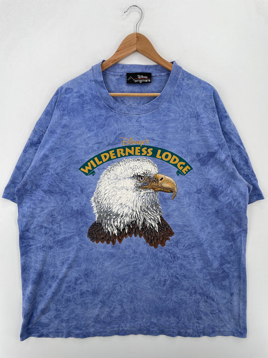 .90’s DISNEY WILDERNESS LODGE Size Approx.XXL Vintage T-Shirt / F427T