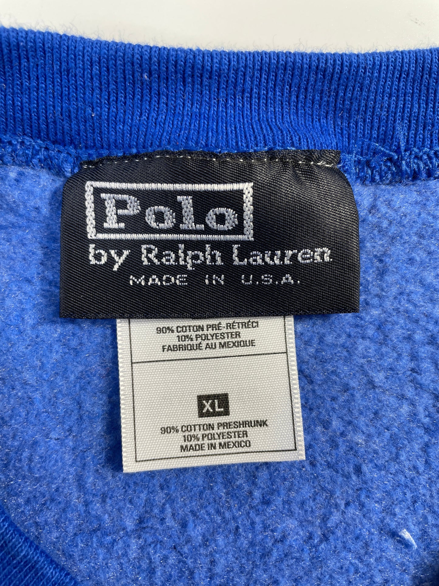 90’s Remake POLO RALPH LAUREN Size XL Sweat-Shirt / G4871S