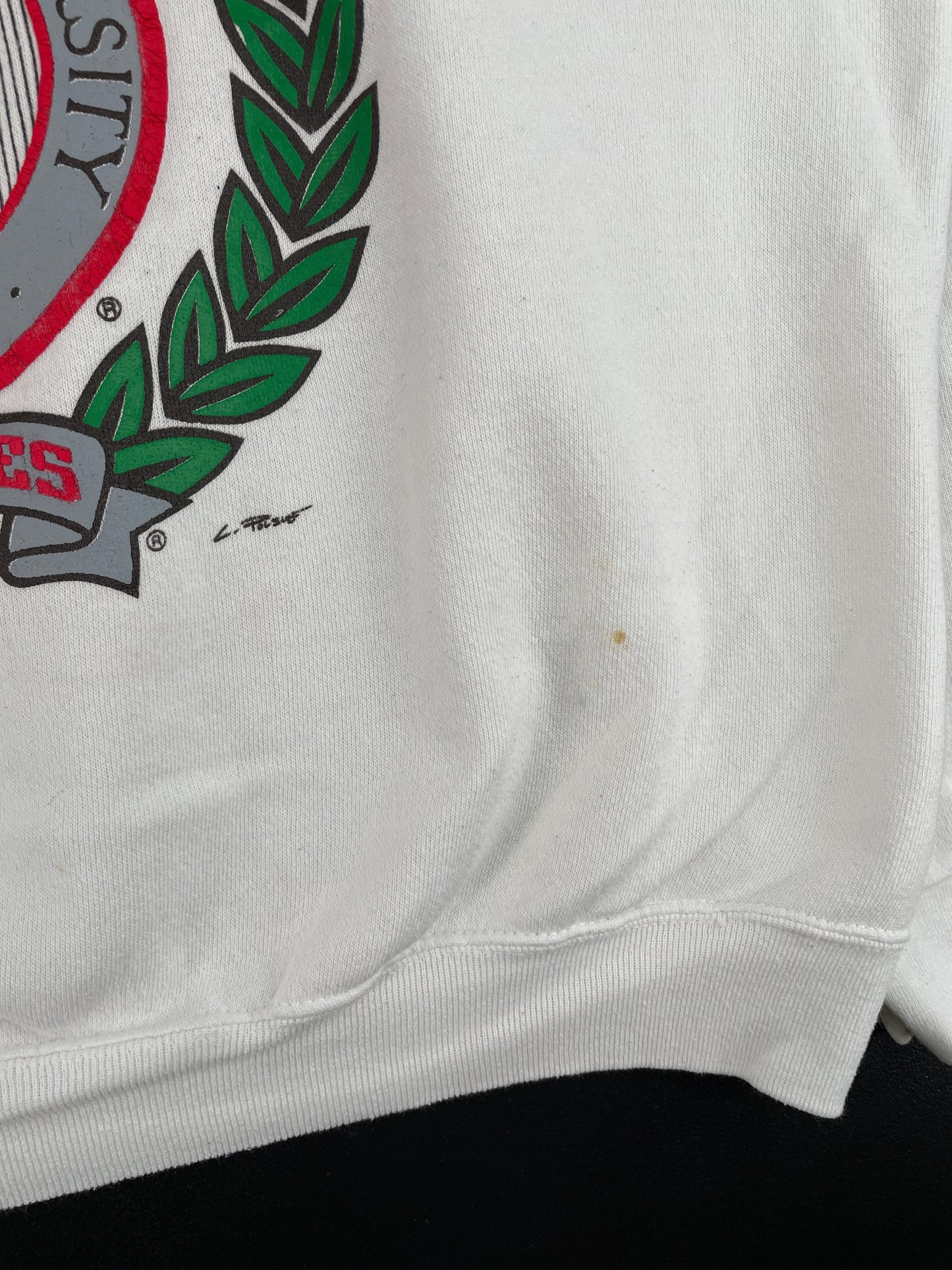 90’s OHIO STATE BUCKEYES Size XL Vintage College Sweat-Shirt / G4695S