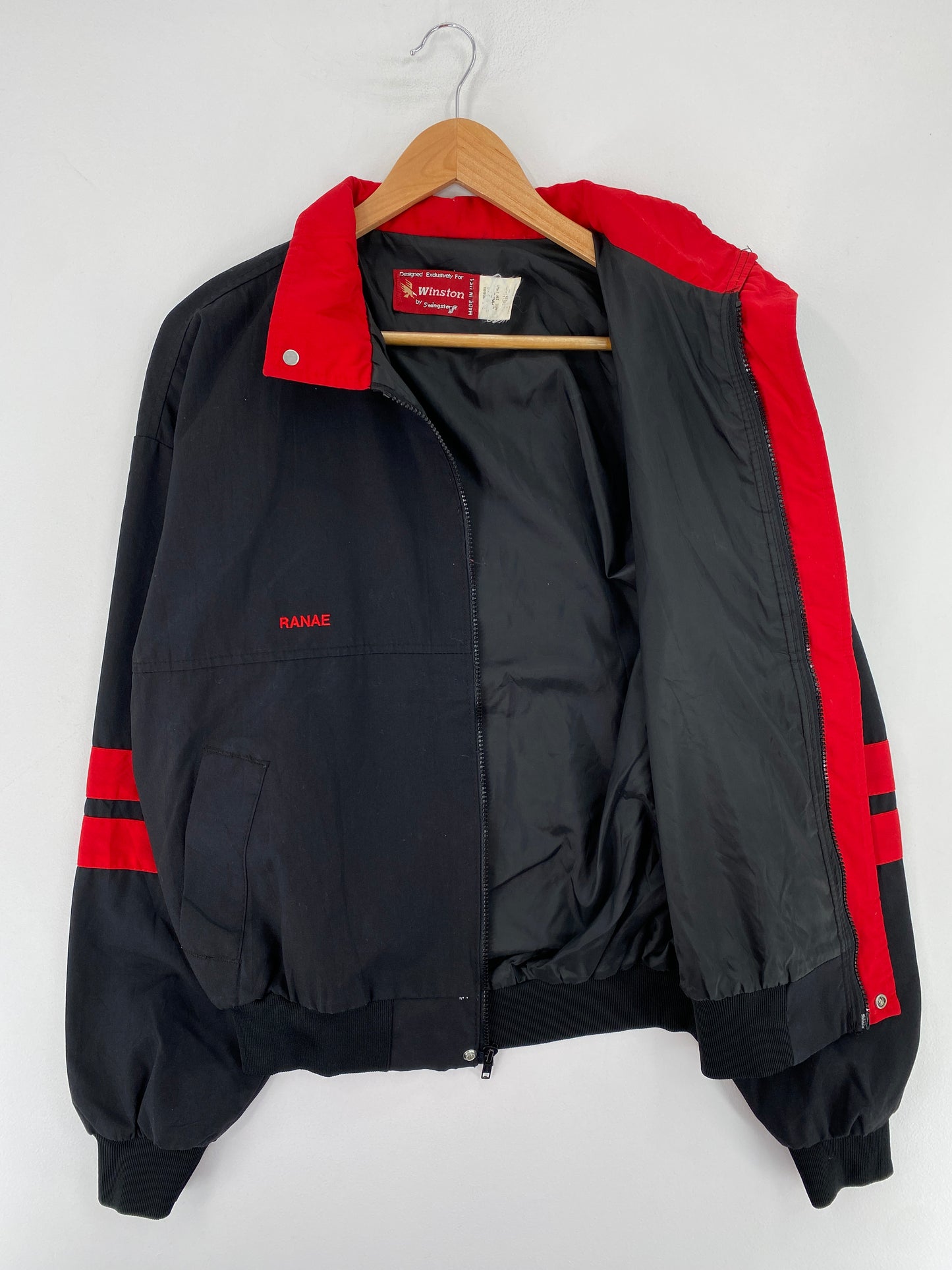 90's WINSTON RACING TEAM Size L Vintage Racing Jacket / E9122N