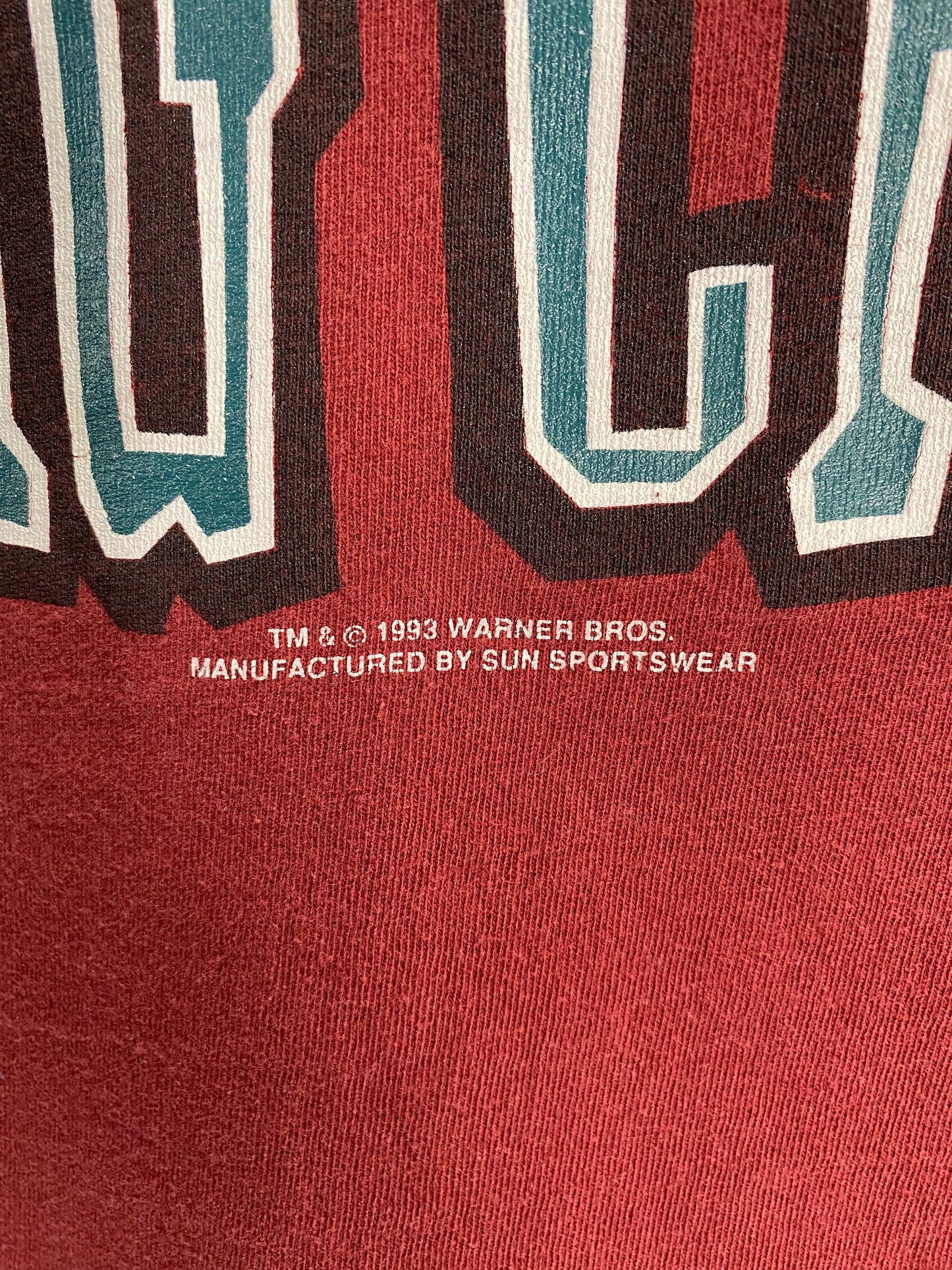 1993 LOONEY TUNES Size L Vintage T-Shirt / F1260T