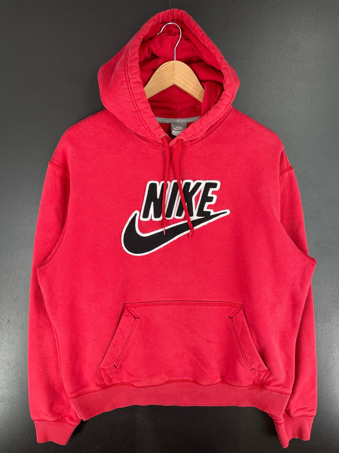 00' NIKE Size L Vintage Hoodie Sweat-Shirt / F3064S