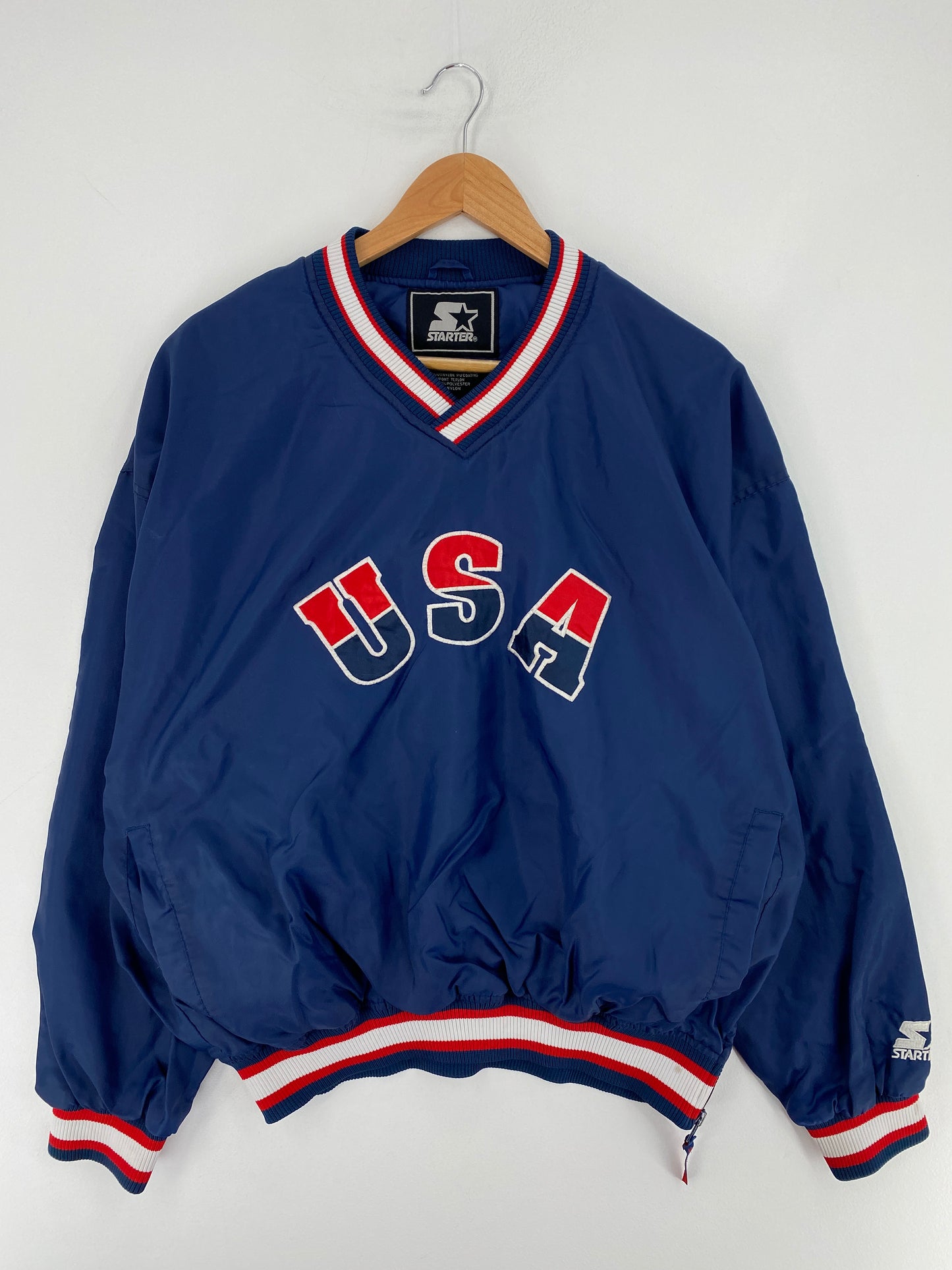 90’s STARTER X USA Size L Vintage Nylon Jacket / E9056N