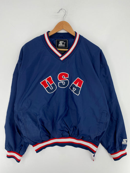 90’s STARTER X USA Size L Vintage Nylon Jacket / E9056N