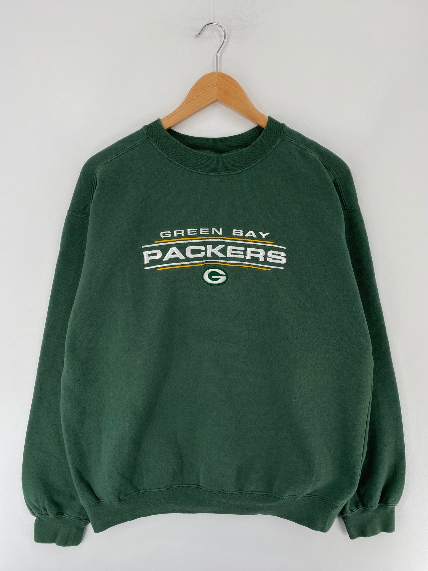 Vintage GREEN BAY PACKERS Size L NFL Sweat-Shirt / E6929S