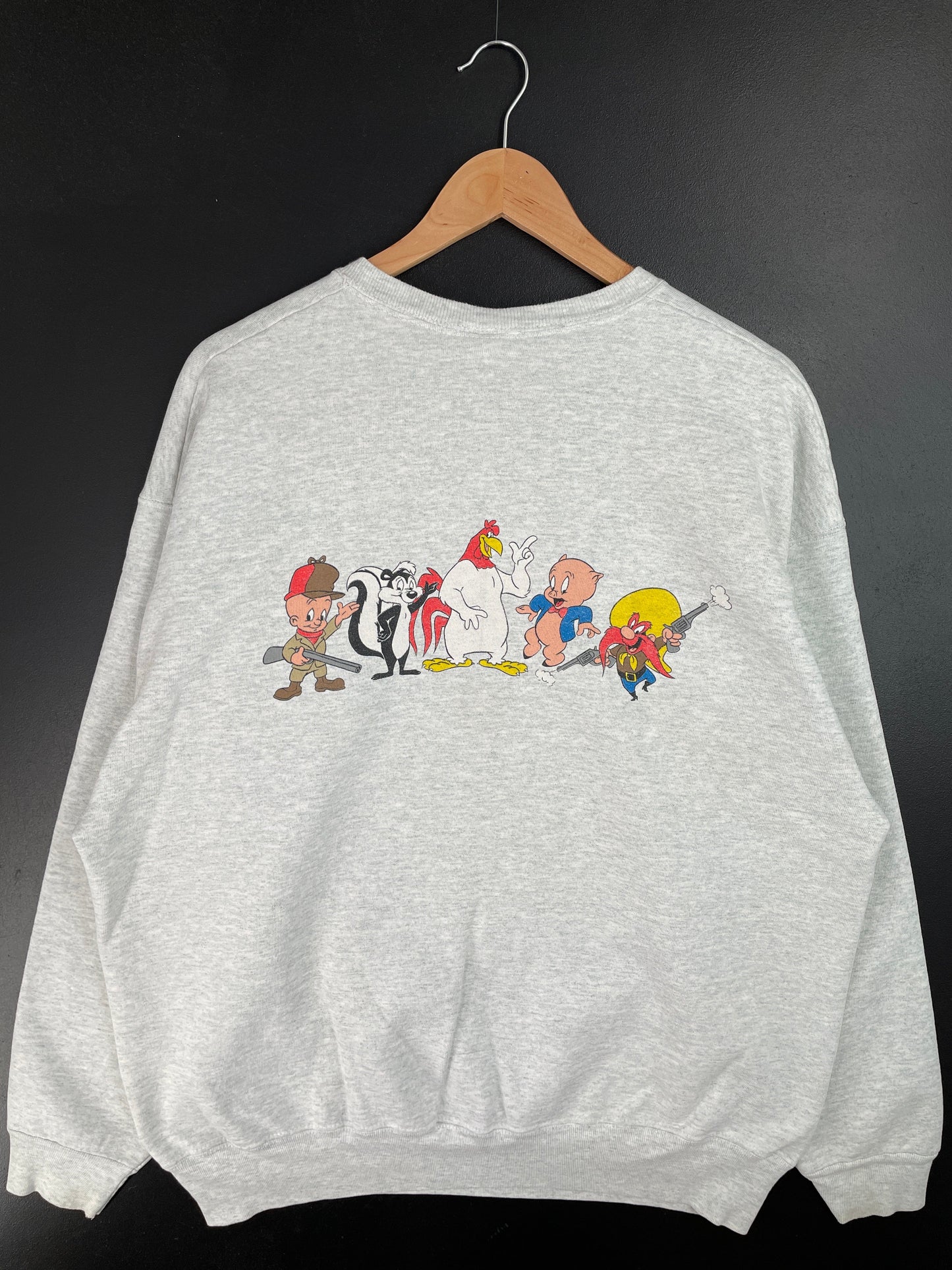 1991 LOONEY TUNES Made in USA Size XL Vintage Sweat-shirt / F5030S