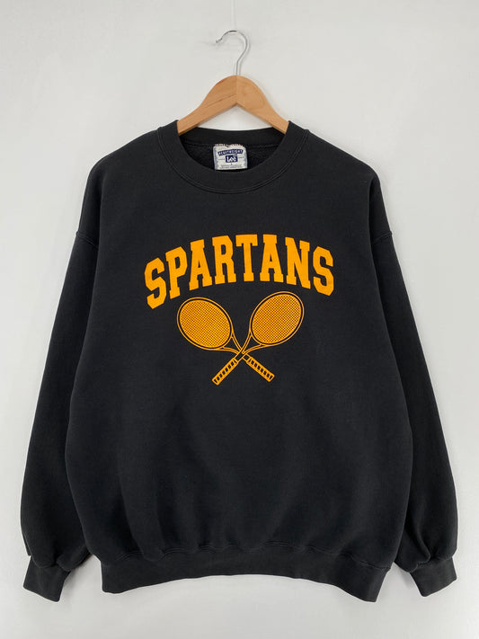 90’s SPARTANS Size L College Sweat-shirt / E9618S