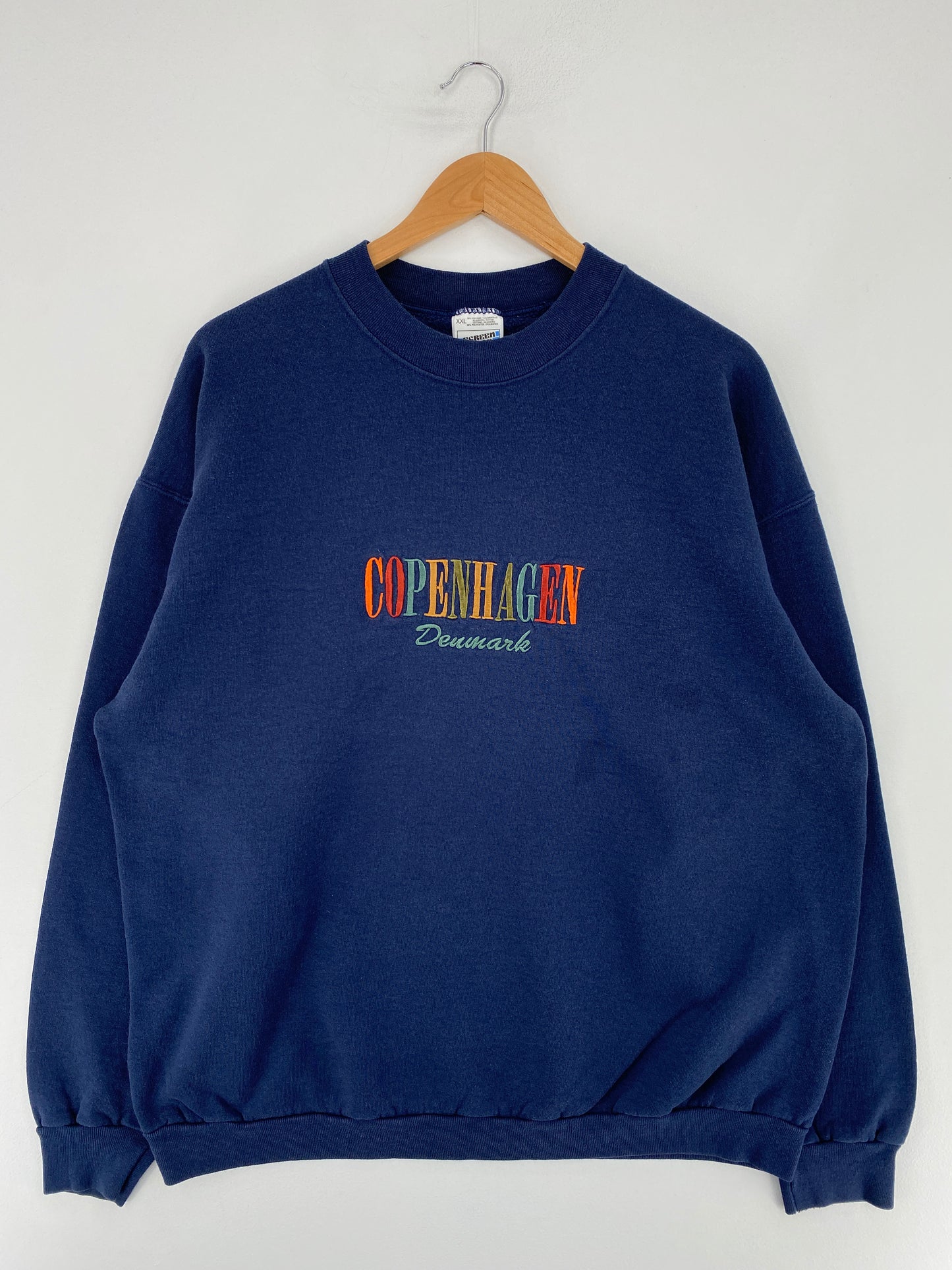 Vintage COPENHAGEN DENMARK Size XXL Sweat-shirt / E8083S