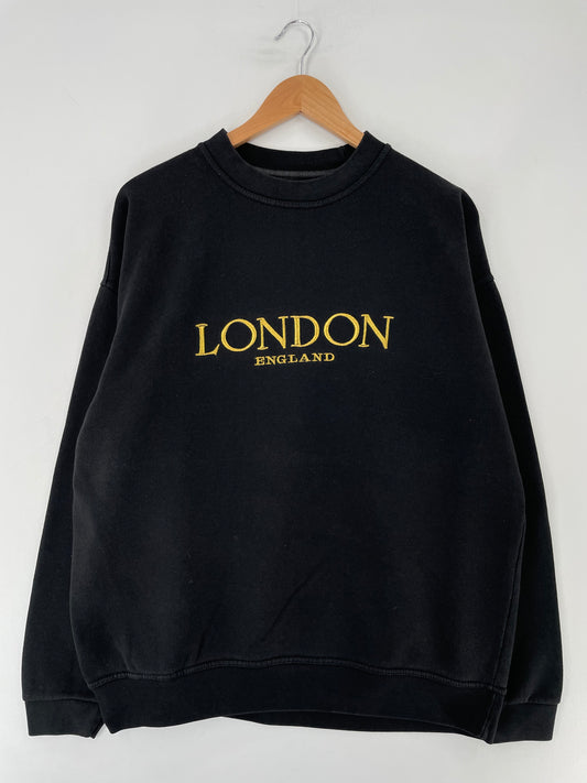 .00' LONDON Size XL Vintage Sweat shirt / E8622S