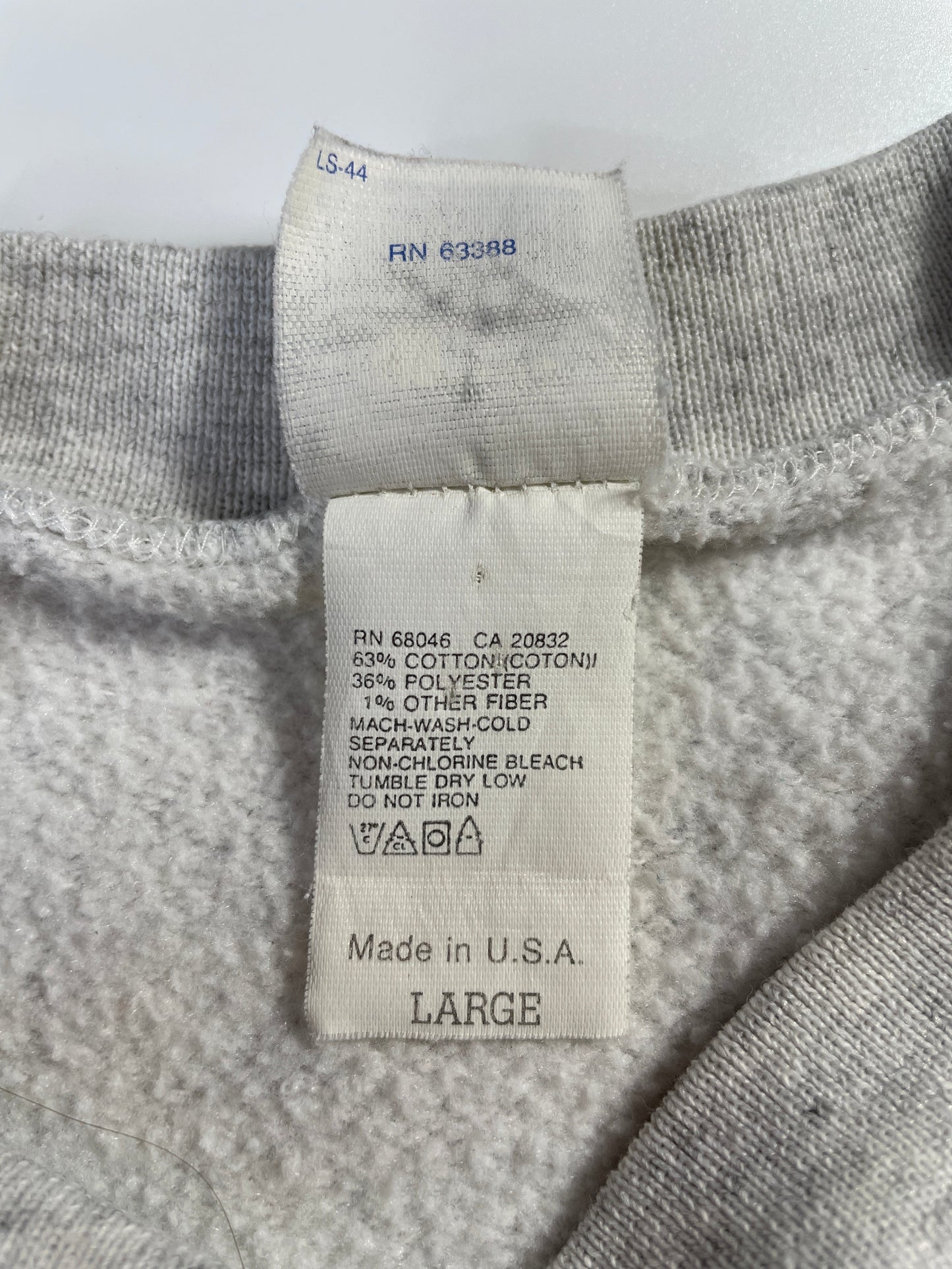 1993 CAROLINA PANTHERS Made in USA Size L Vintage NFL Sweat-shirt / F9518S