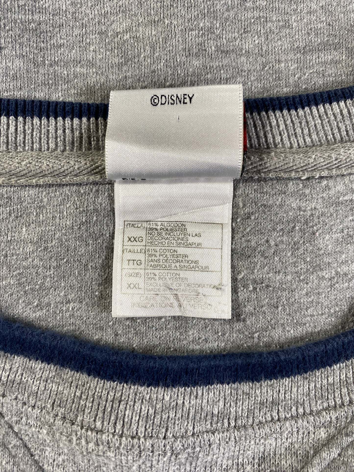 00’ DISNEY TIGGER Size XXL Vintage Sweat-Shirt / E7455S