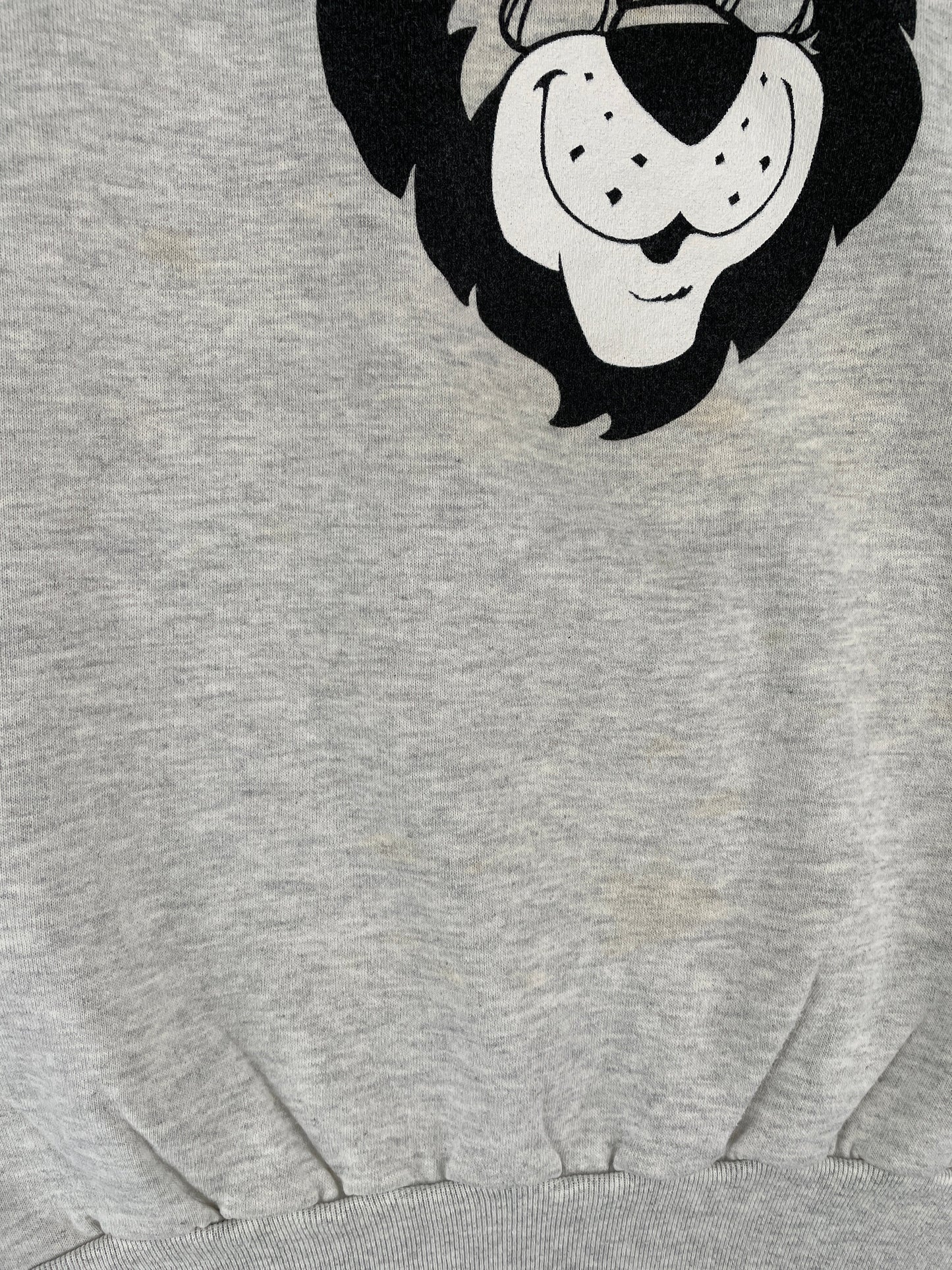 90's HUBERT HARRIS LION Made in USA Size XL Vintage Sweat-Shirt / G598S