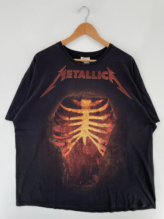 00' METALLICA Size XXL Vintage Music T-shirt / E6948T