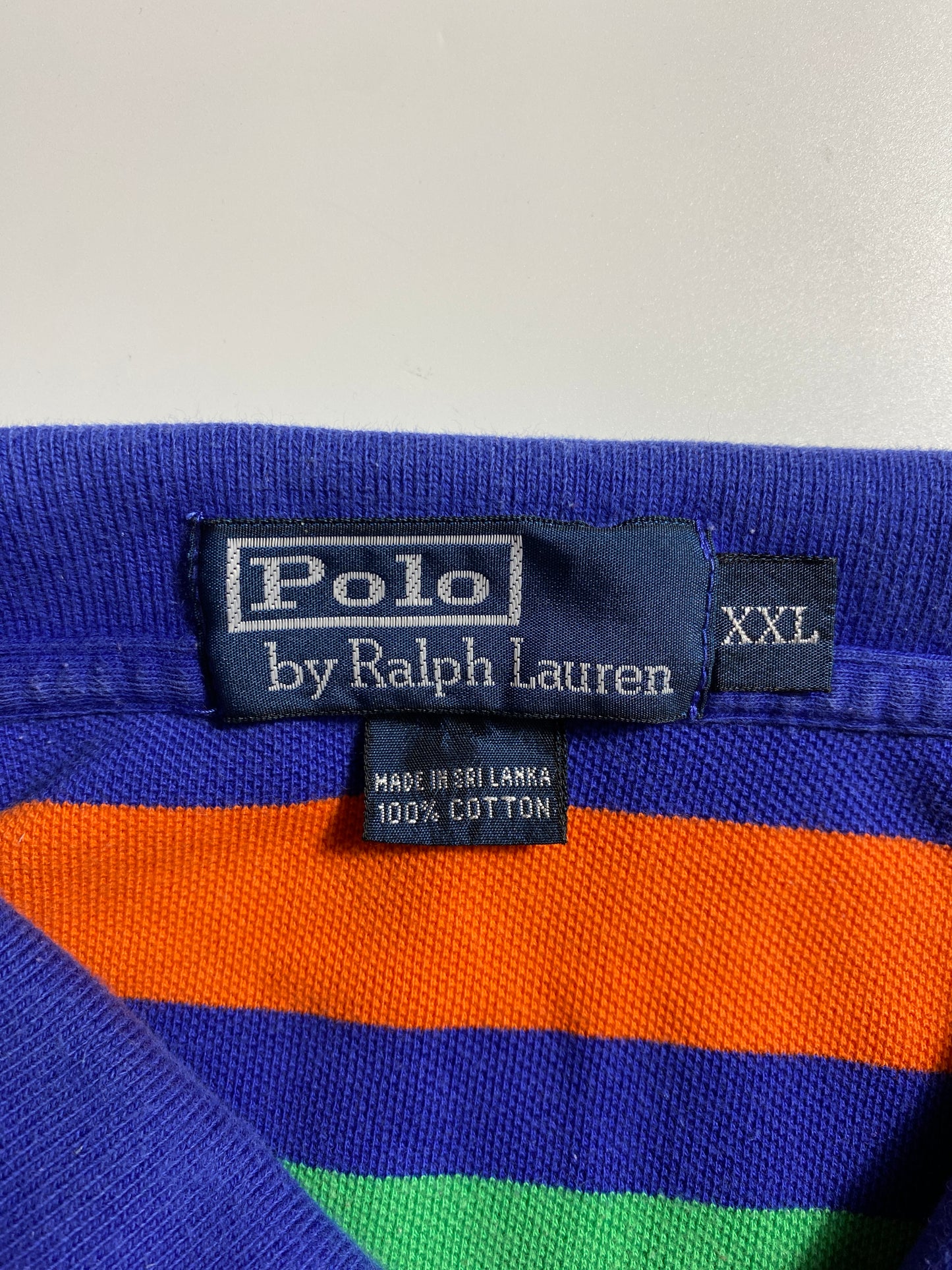 .90's POLO RALPH LAUREN Size XXL Vintage Polo-Shirt / E9150R