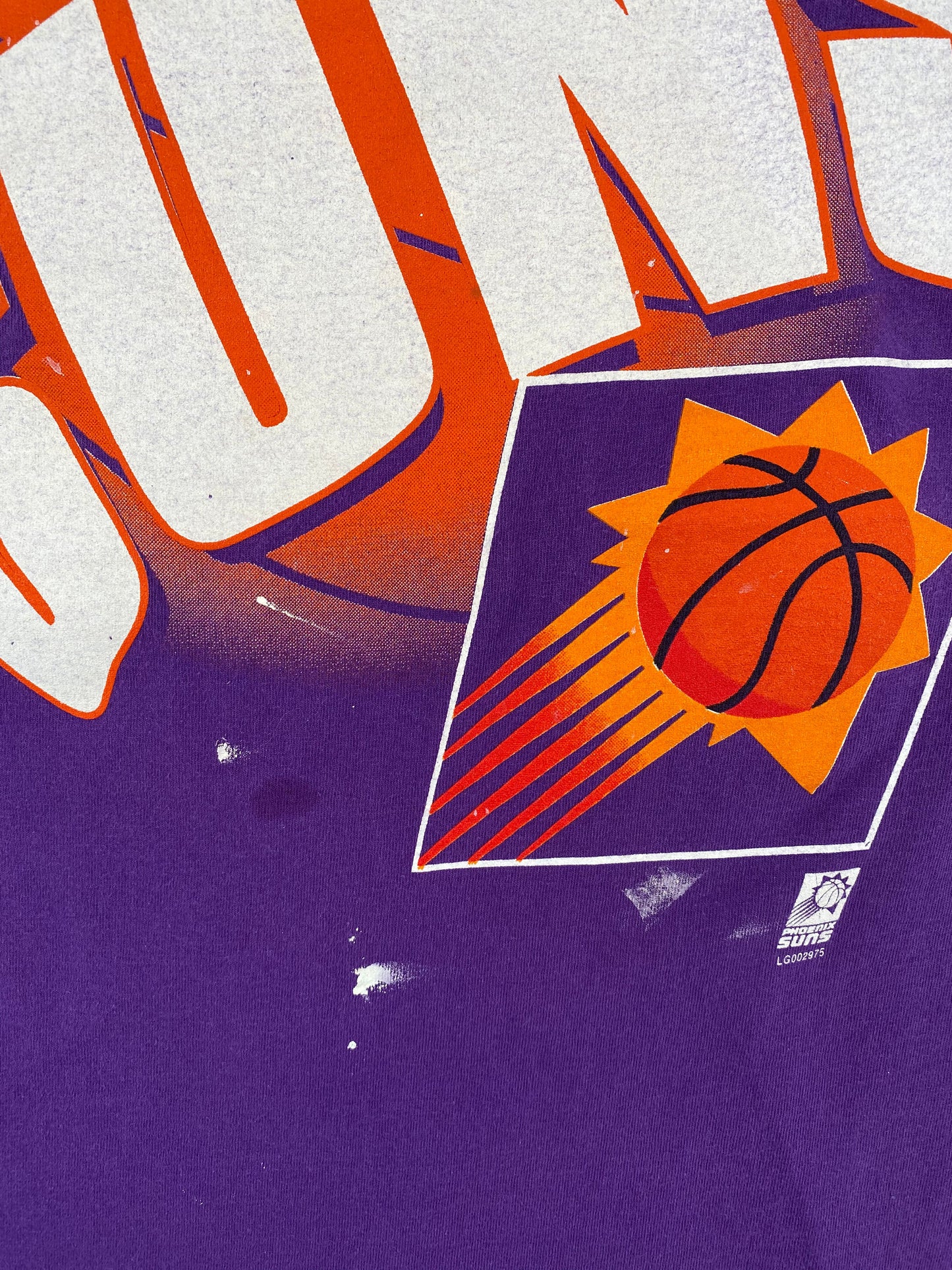90’s PHOENIX SUNS Size XL NBA T-shirt / E9661T