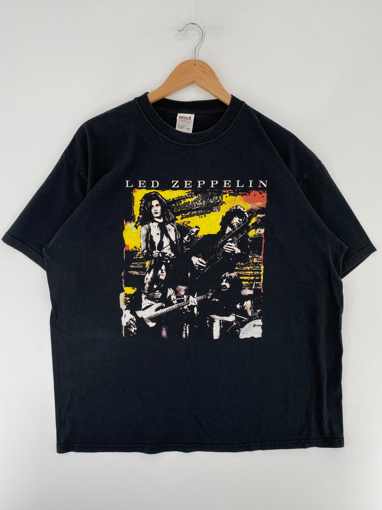 00’ LED ZEPPELIN Size XL Music Band T-Shirt / F3727T