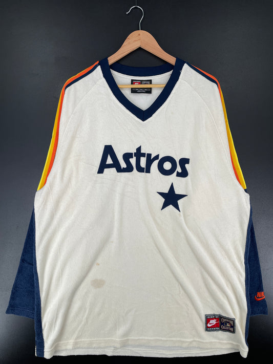 .00' NIKE x HOUSTON ASTROS Size XXL Vintage MLB Sweat-Shirt / E7448S