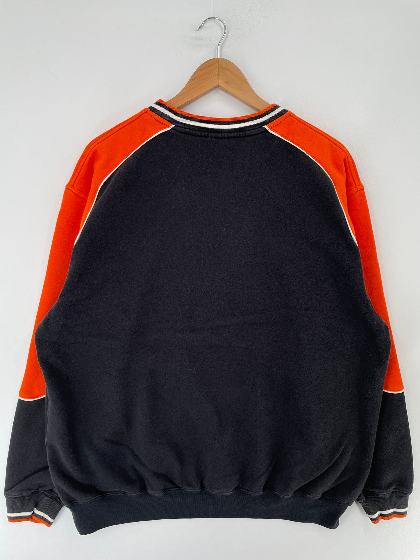 00' NEW YORK METS Size L Vintage MLB Sweat-Shirt / F451S