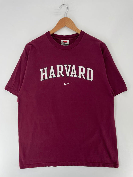 00’ NIKE x HARVARD Size L Vintage T-Shirt / F342T