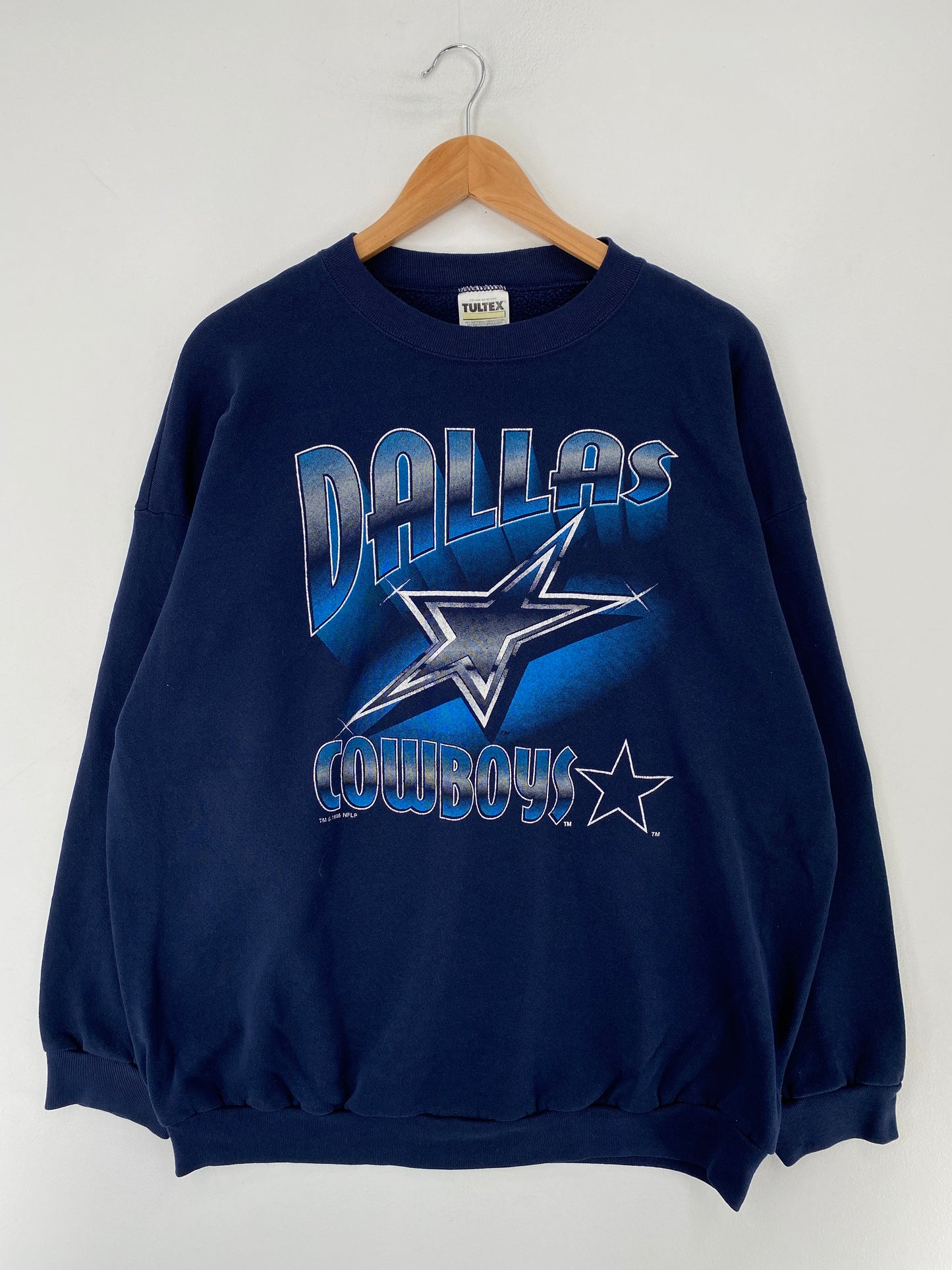 1995 DALLAS COWBOYS Size L NFL Sweat-Shirt / E8512S