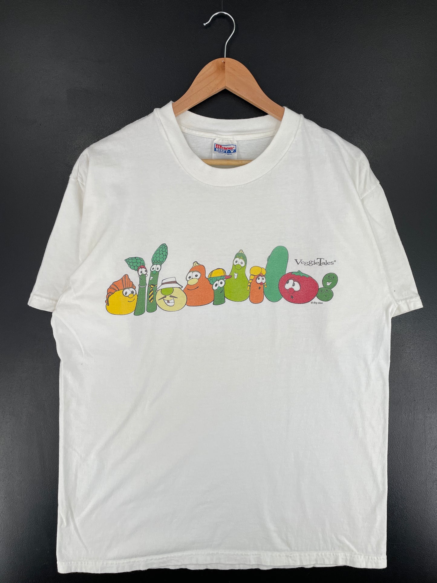 90’s VEGGIETALES Size L Vintage T-shirt / E8401T
