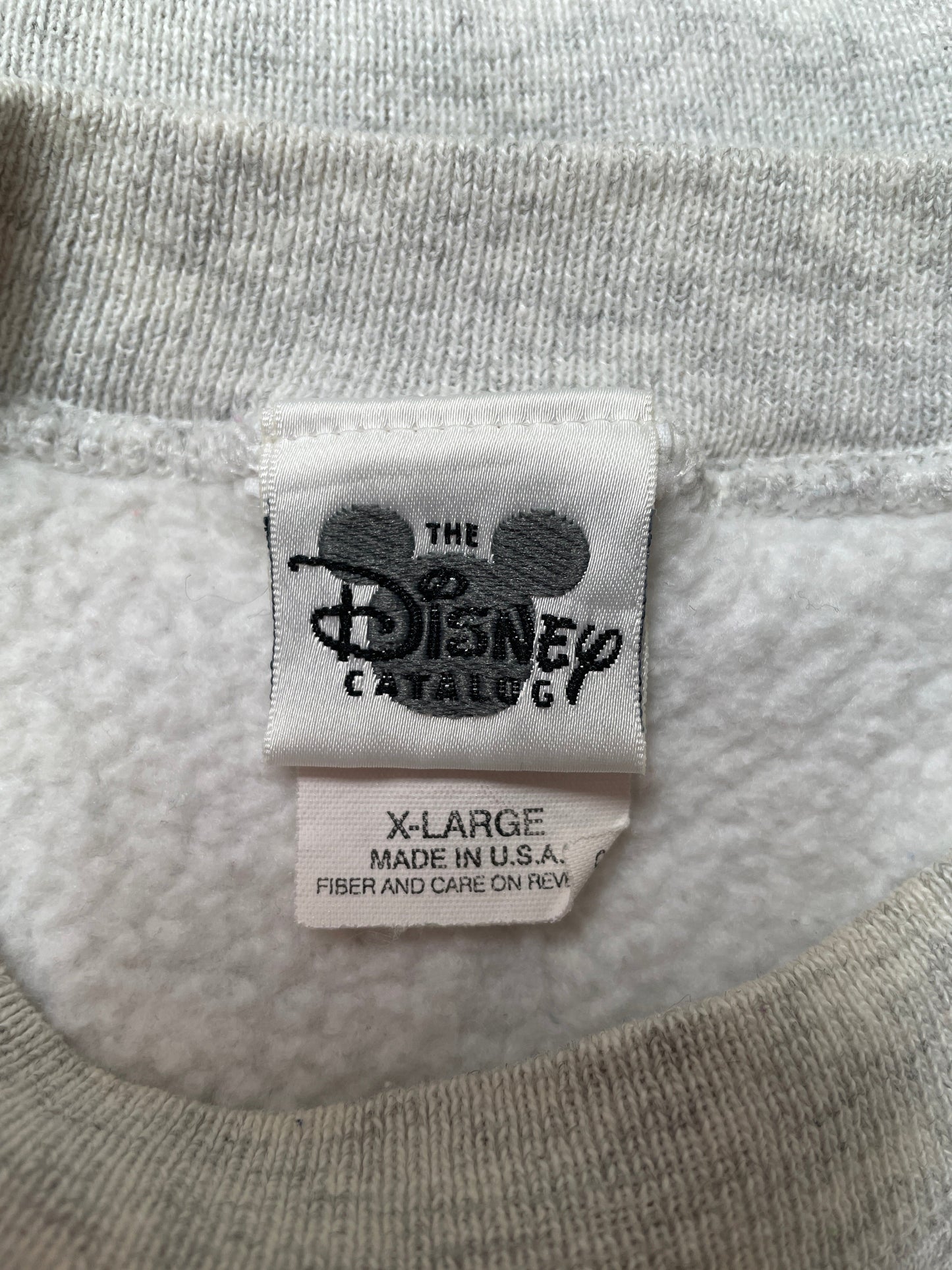 00’ DISNEY MICKEY Made in USA Size XL Vintage Sweat-shirt / F6740S