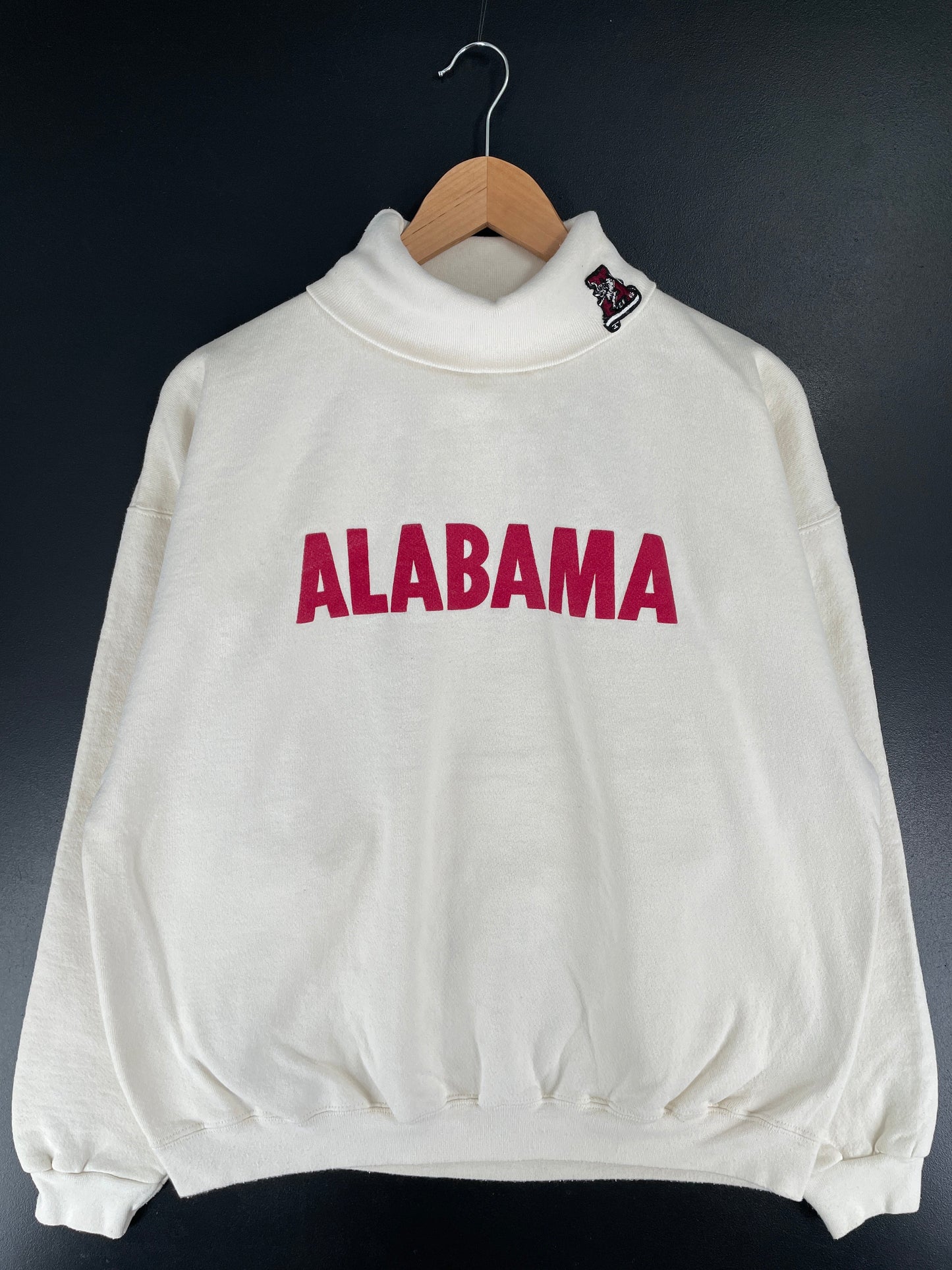 C90's ALABAMA Made in USA Size L Vintage College Sweat-Shirt / F5640S