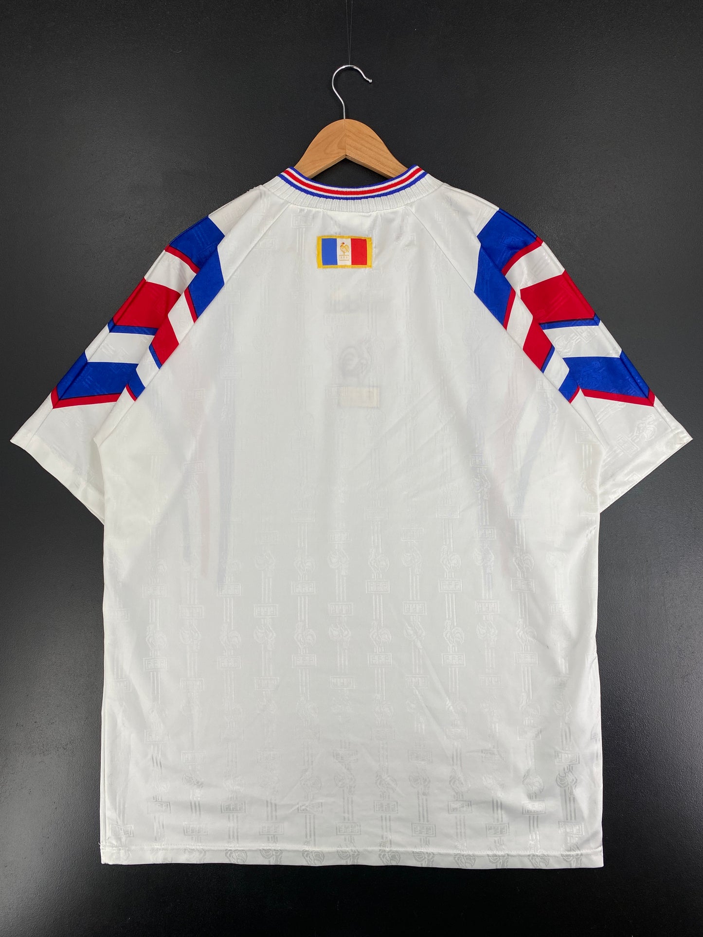 .90's ADIDAS TEAM FRANCE Size XL Vintage Game-Shirt / E9359T