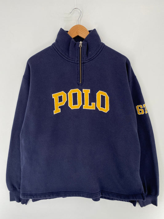 90’s POLO SPORTS RALPH LAUREN SPORT Size L Zip Up Sweat-shirt / E8952S