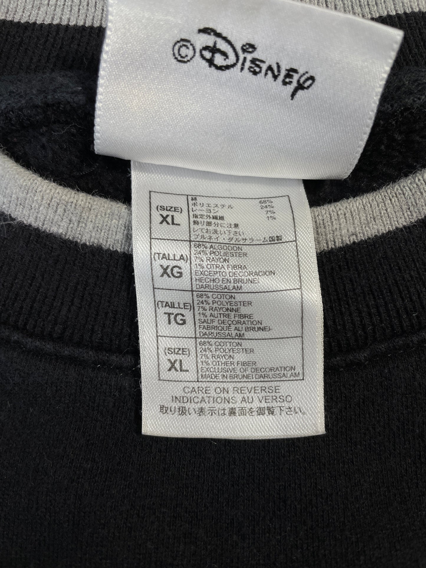 00' DISNEY MICKEY Size XL Vintage Sweat-shirt / F6166S