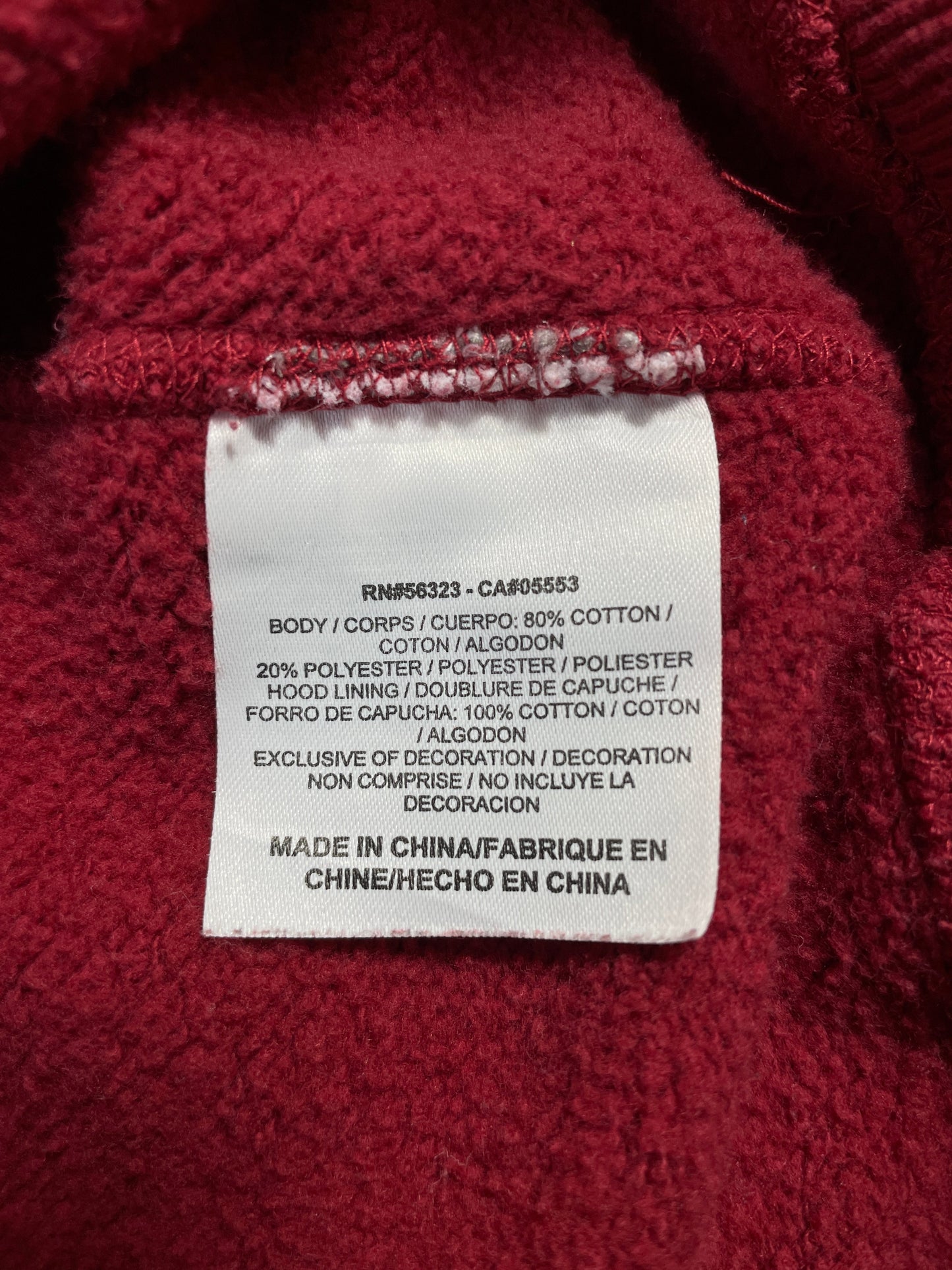 Vintage NIKE x IOWA STATE CYCLONES Size M Vintage College Hoodie Sweat-Shirt / F6937S