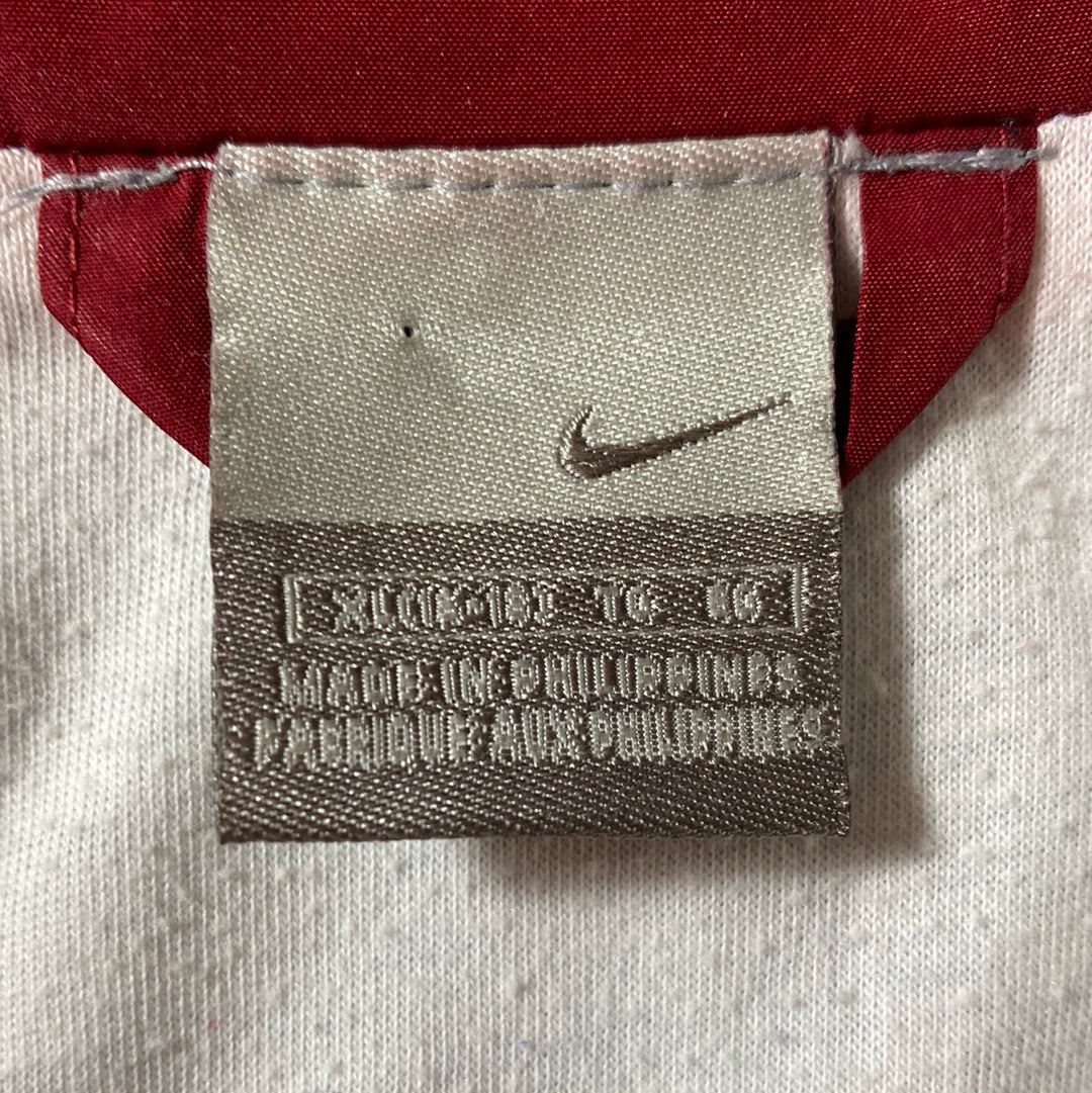 00' NIKE Size Ladies XL Vintage Zip Up Jacket / E7545N