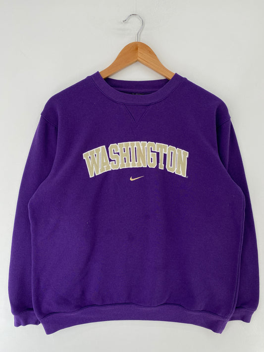00’ NIKE x WASHINGTON Size Approx.M Vintage College Sweat Shirt / E9975S
