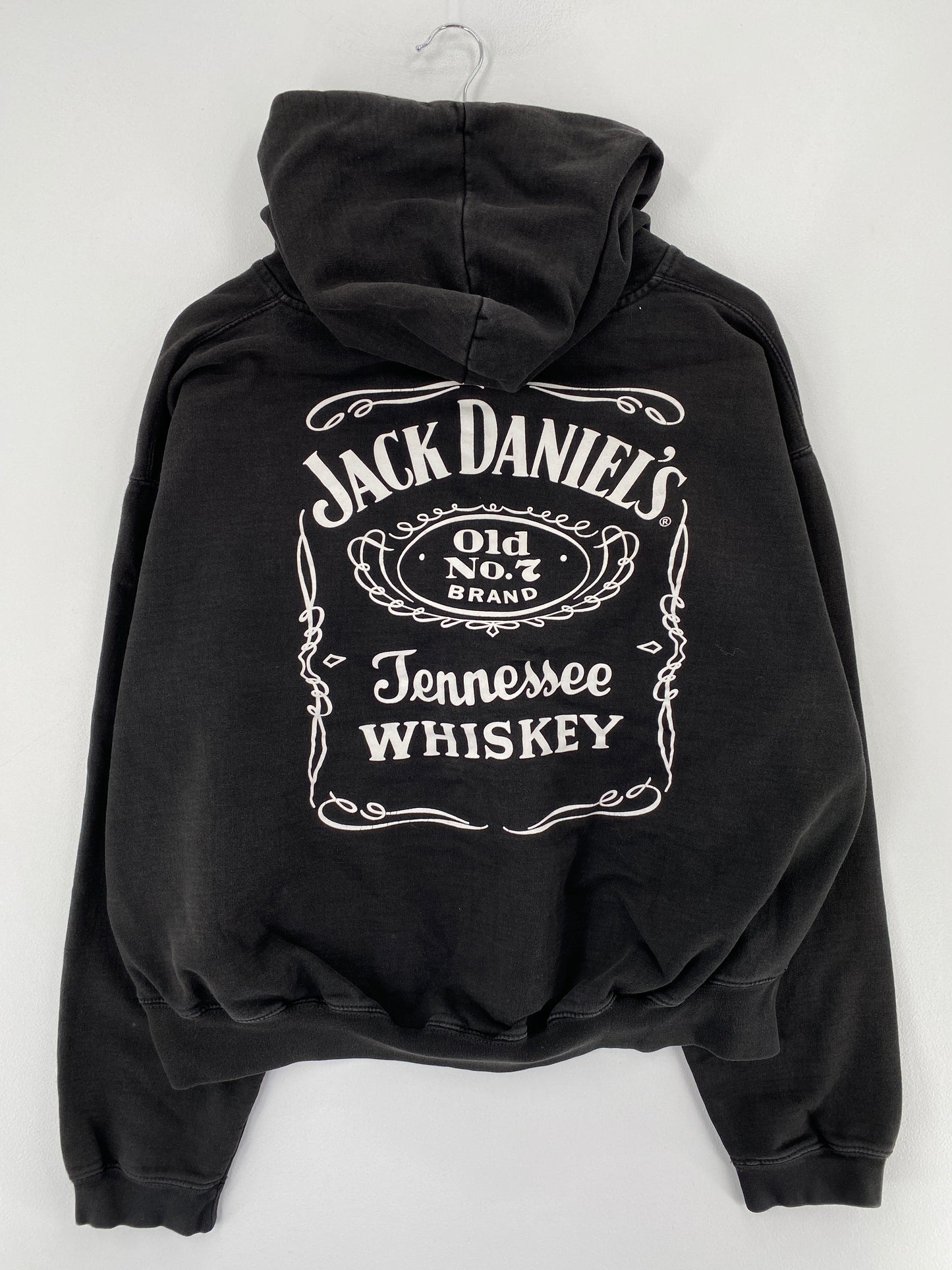 2005 JACK DANIEL'S Size XL Zip-Up Sweat-Shirt / E7651S