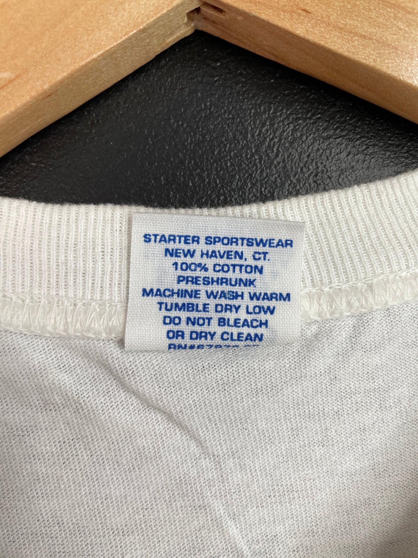 1996 STARTER x CHICAGO BULLS Size L Vintage NBA T-Shirt / F8844T