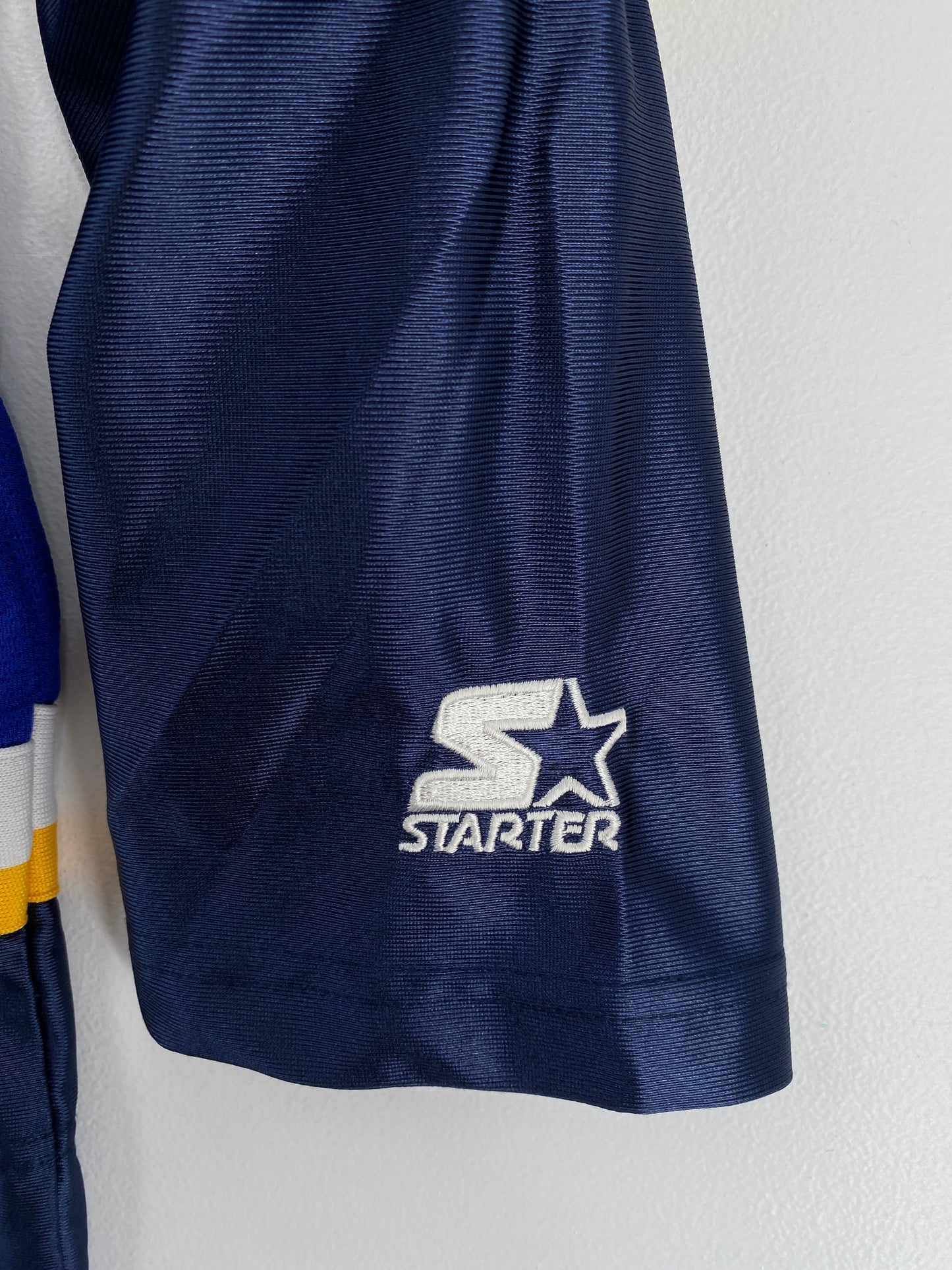 90’s STARTER x ST. LOUIS BLUES Size M NHL Hockey Hockey Game Shirt / F7251T