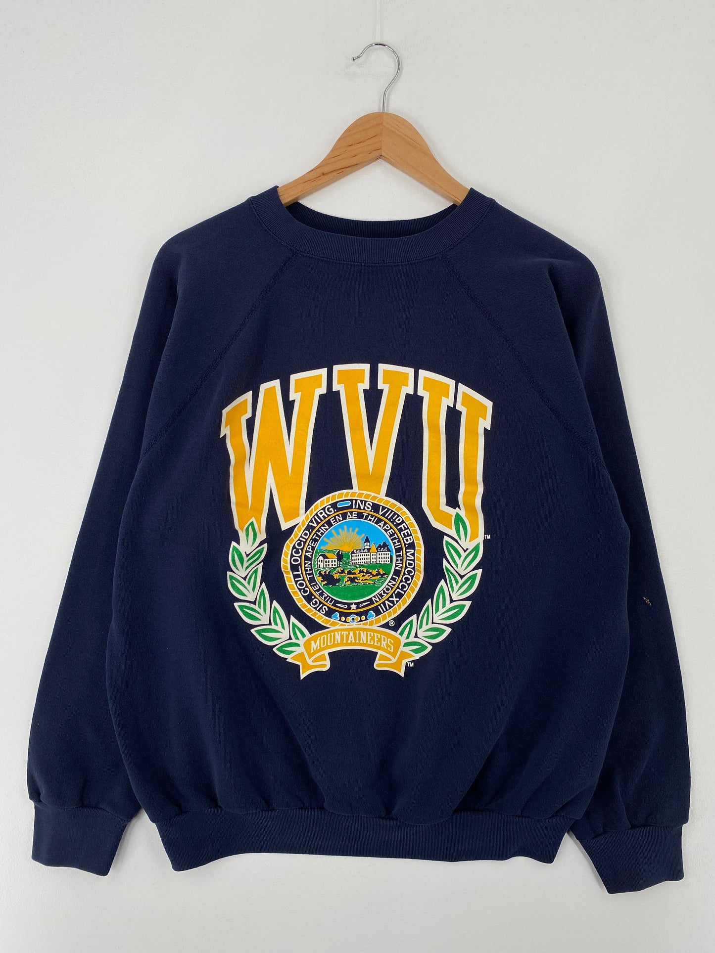 90’s UNIVERSITY OF WYOMING Made in USA Size XXL College Sweat-shirt / F1981S