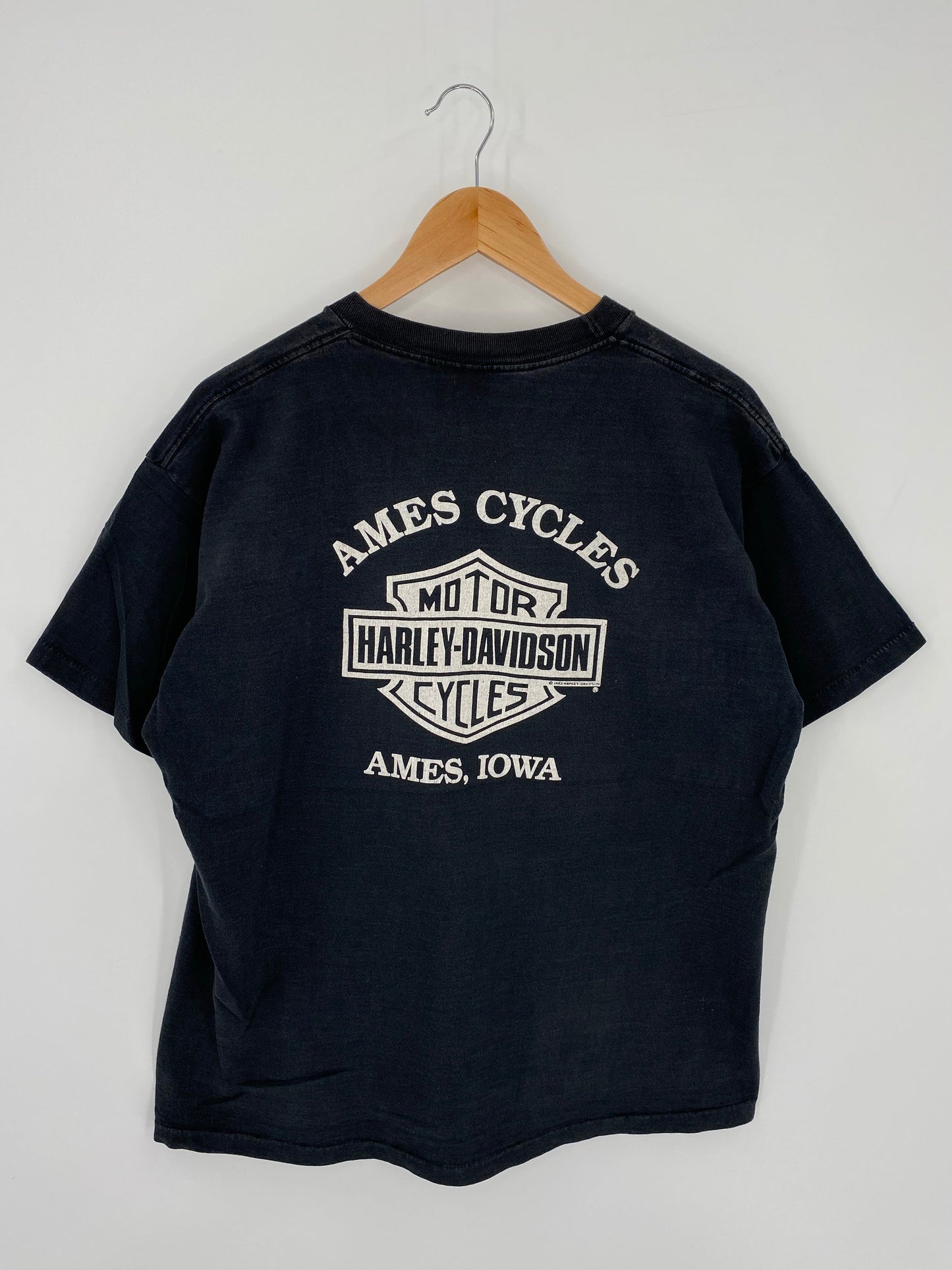 1991 HARLEY DAVIDSON Made in USA Size XL Vintage T-Shirt / E9386T