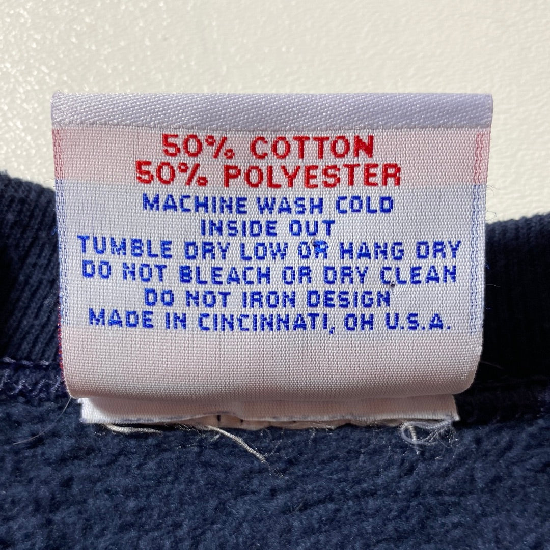 90’s NOTRE DAME Size L Vintage College Sweat-shirt / E7855S