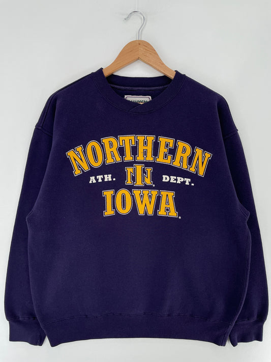 90’s NORTHERN IOWA Size M College Sweat-shirt / F3602S