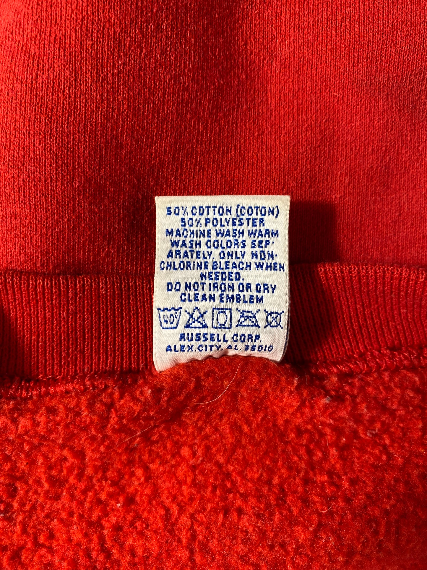 90’s RUSSELL x DETROIT RED WINGS Made in USA Size XXL NHL Sweat-Shirt / E8329S