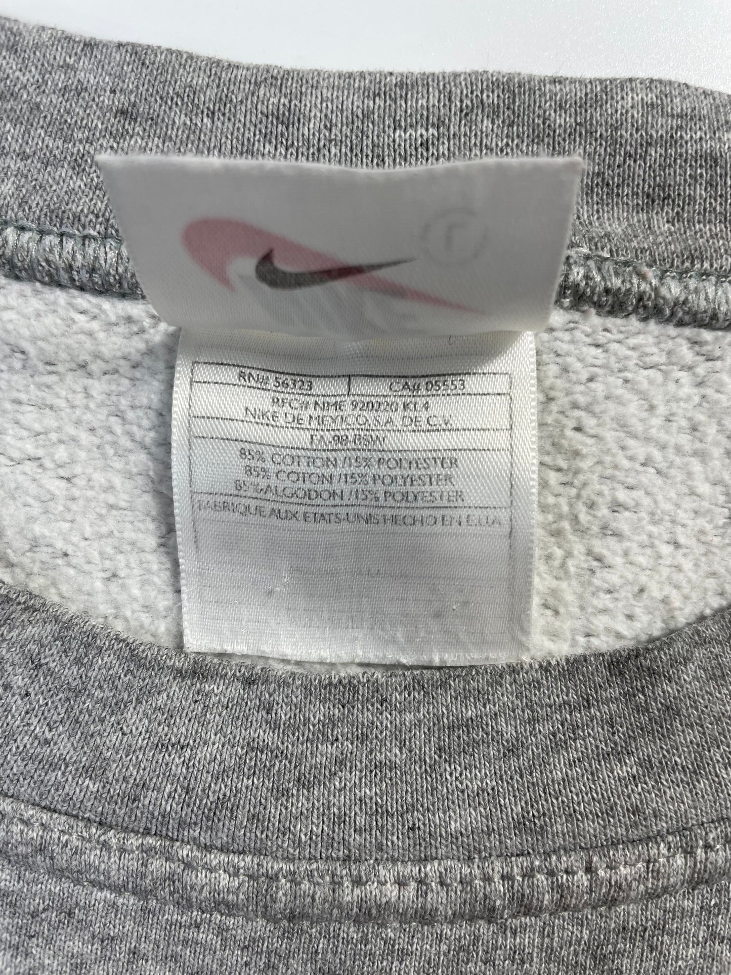 90's NIKE Size L Vintage Sweat shirt / F2583S