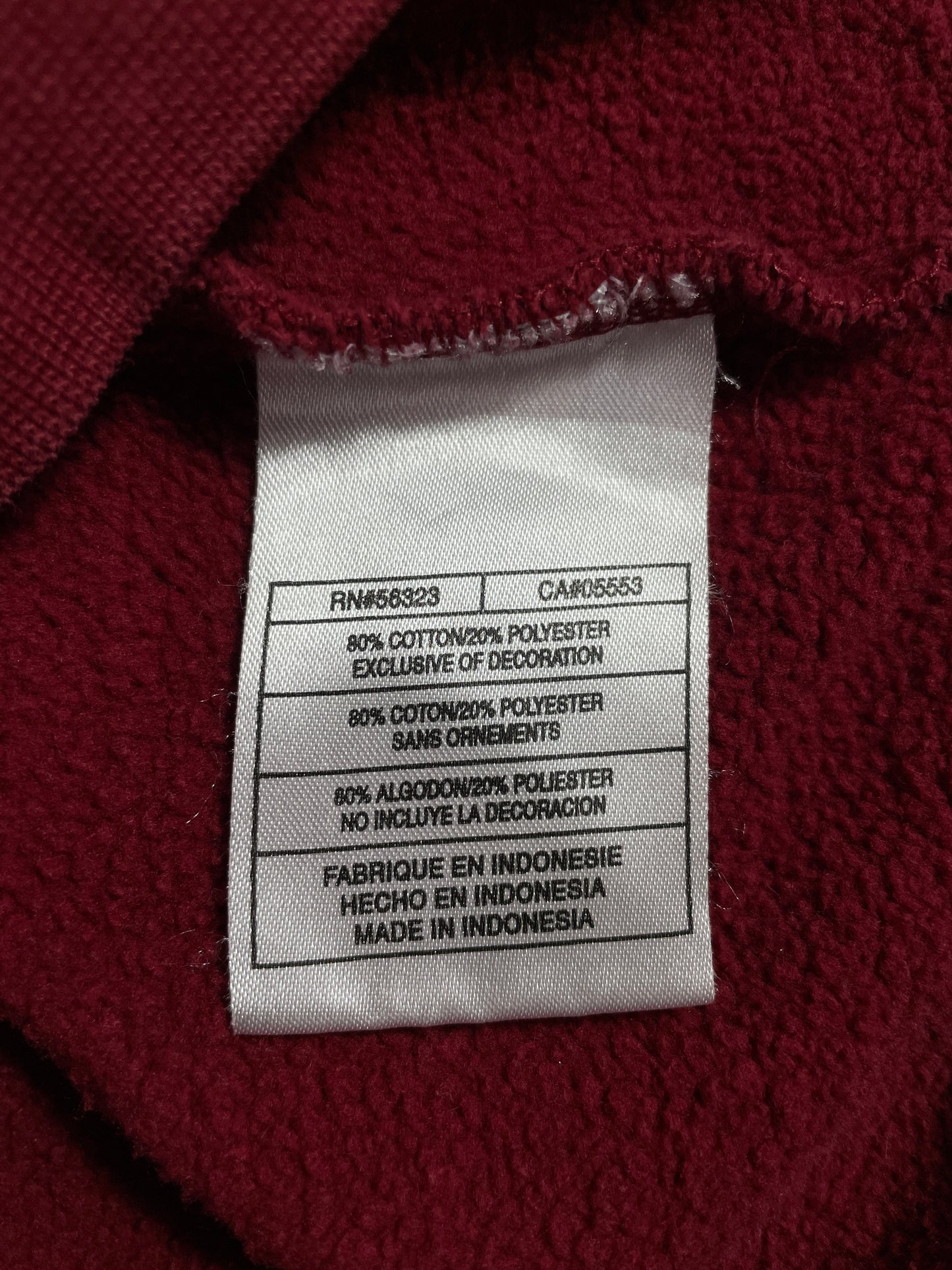 00' NIKE MINI SWOOSH Size M Vintage Hoodie Sweat-shirt / G5884S