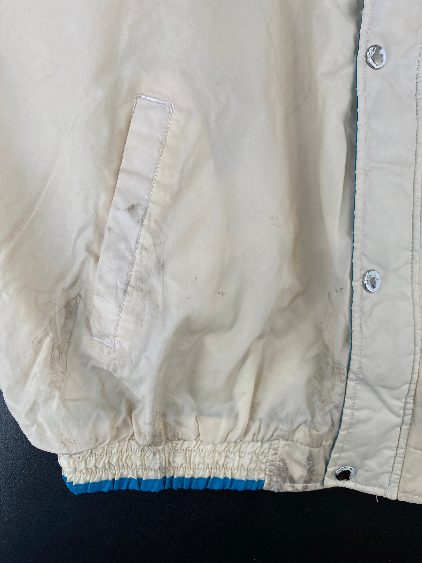 90’s STARTER x CHARLOTTE HORNETS Size XL NBA Nylon Jacket / F4542N